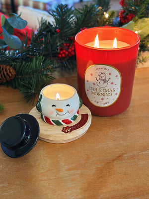 Christmas Morning x Snow Day Double/Single Wick Candle