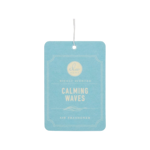 Calming Waves | Hanging Air Freshener