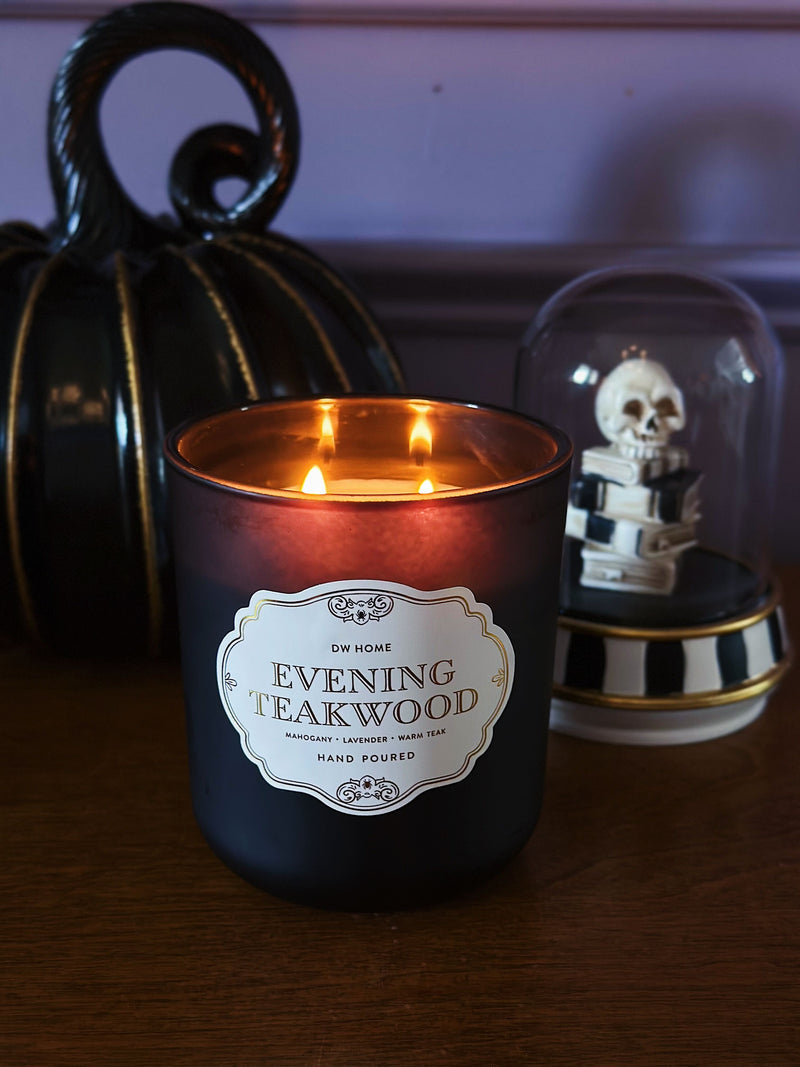 Evening Teakwood Candle Double Wick