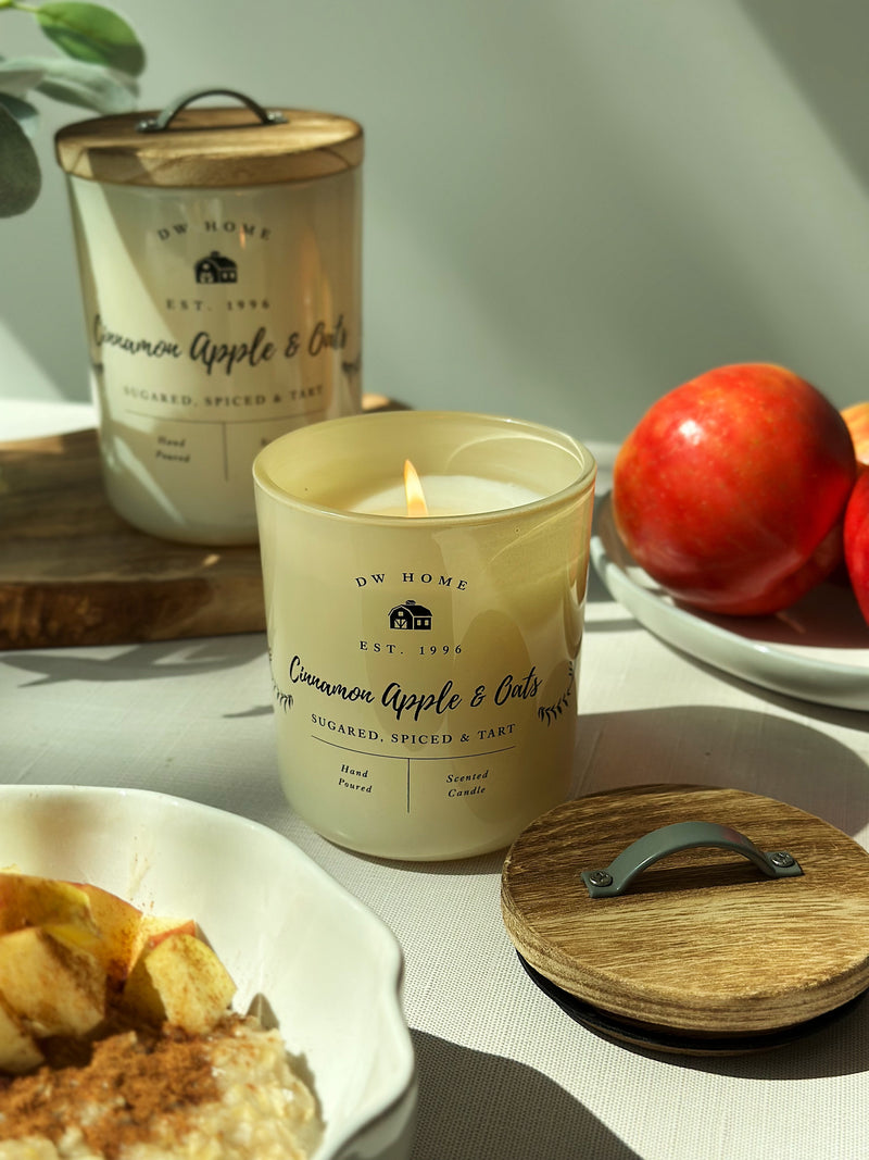 Cinnamon Apple & Oats Single Wick
