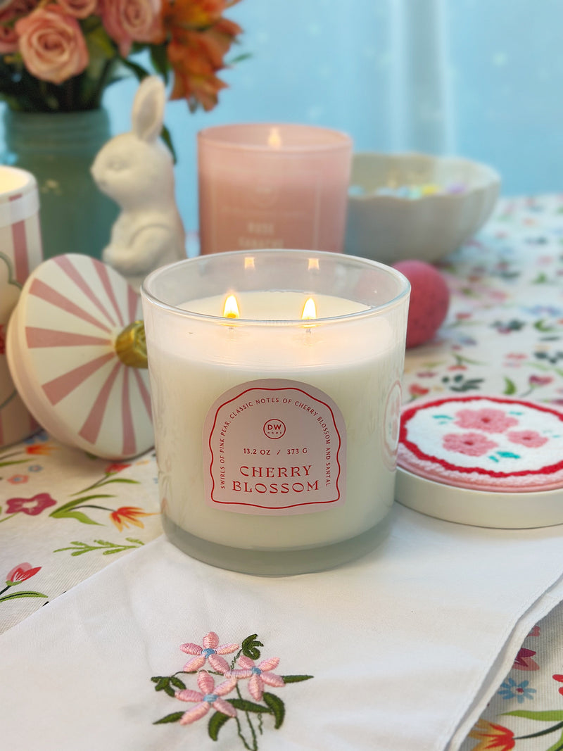Cherry Blossom Candle Double Wick