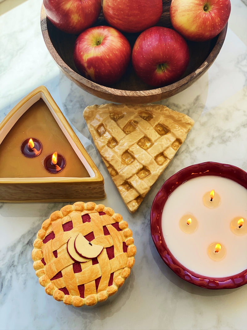 Apple Pie | Ceramic Candle Double Wick