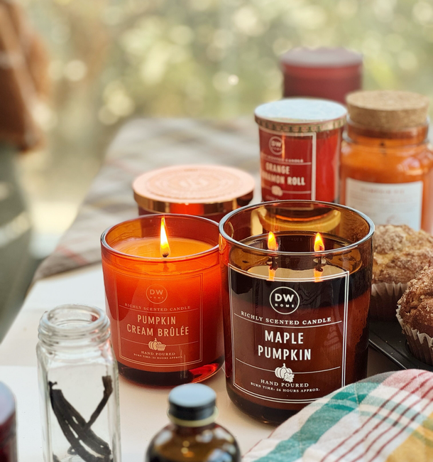 Pumpkin Cream Brulee Candle Single Wick