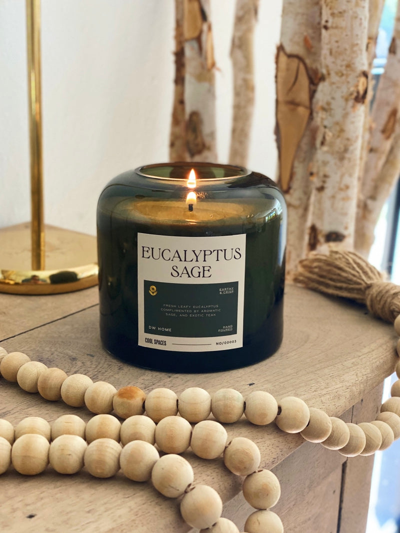 Eucalyptus Sage Candle Single Wick