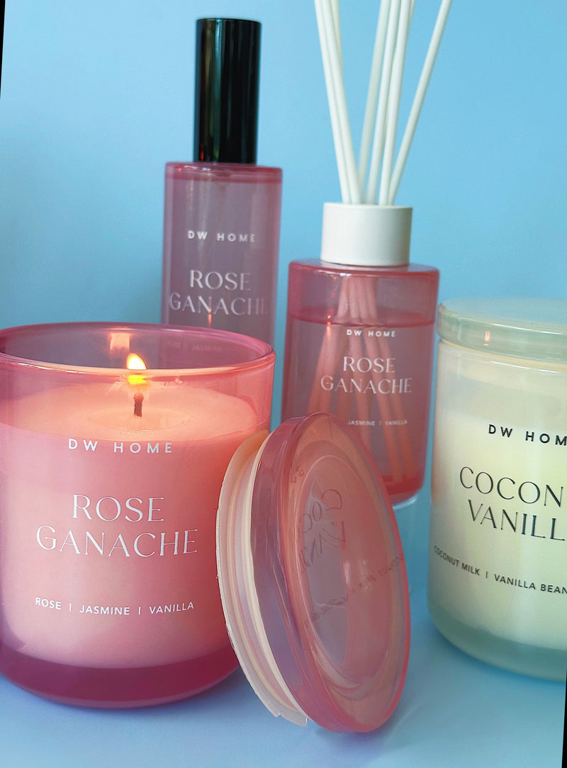 Rose Ganache Candle Single Wick