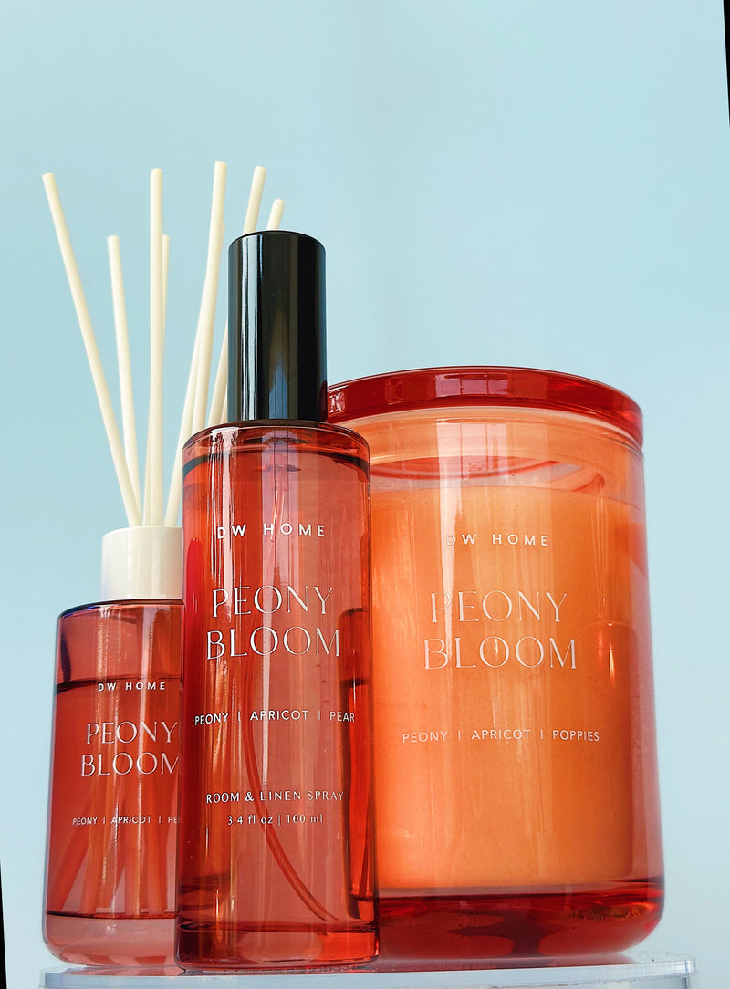 Peony Bloom Candle Double Wick