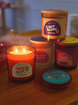 Pucker-Up Candle Double Wick