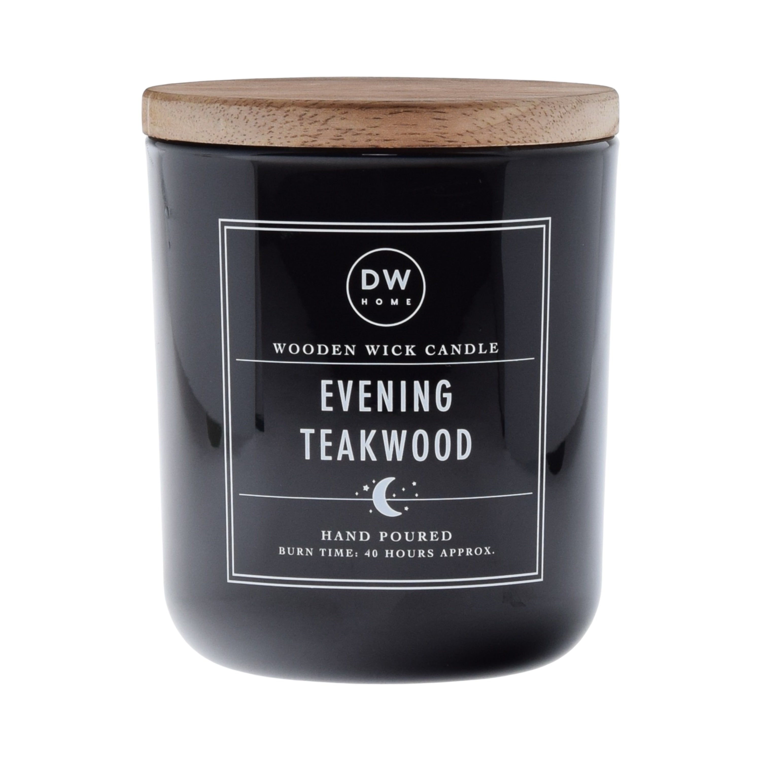 DW Home | Evening Teakwood | WOODEN WICK CANDLE