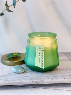 Jade & Rose Leaf Candle Single Wick