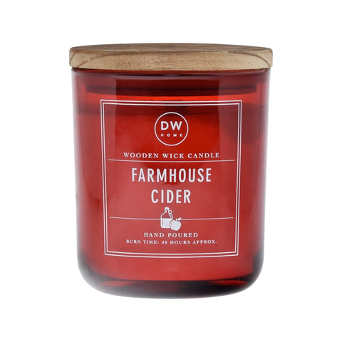 Farmhouse Cider| WOODEN WICK CANDLE