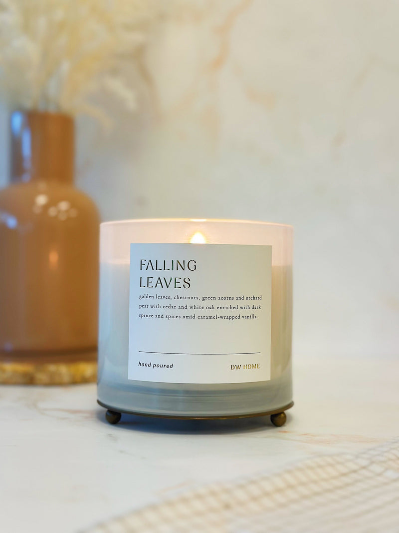 Falling Leaves Candle Wooden Wick