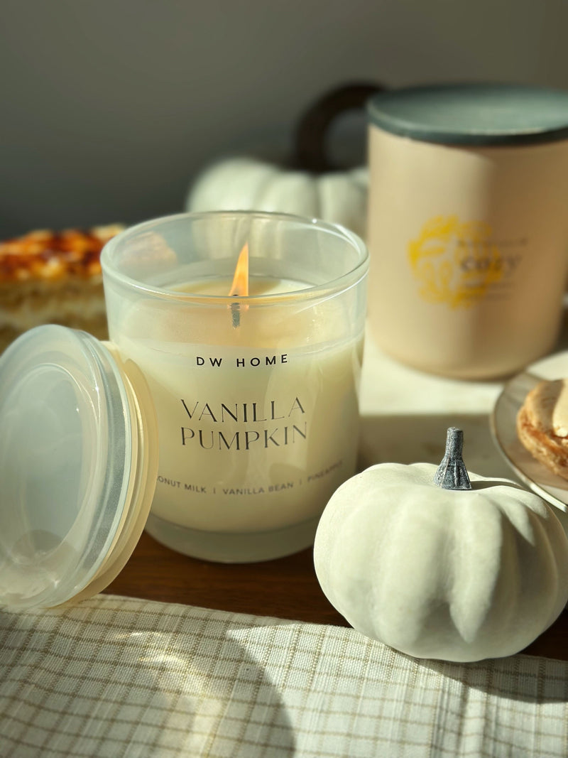Vanilla Pumpkin Candle Single Wick