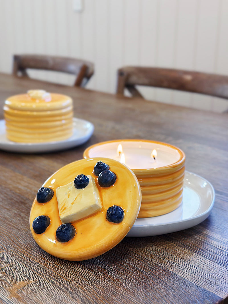Blueberry Pancakes Candle Triple Wick