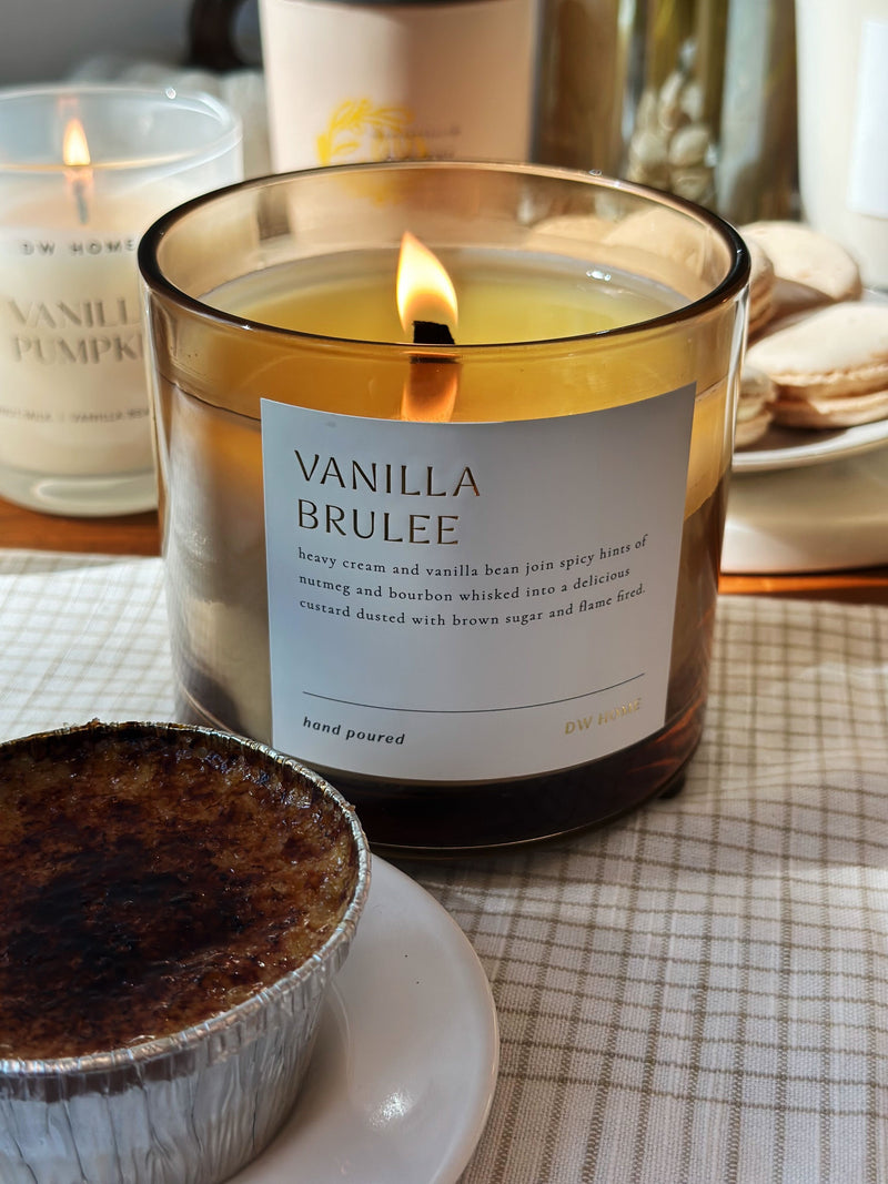 Vanilla Brulee Candle Wooden Wick