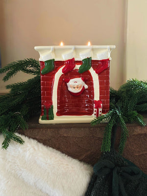 Chimney Glow Ceramic Double Wick Candle