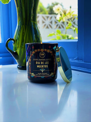 Dia De Los Muertos Candle Single Wick