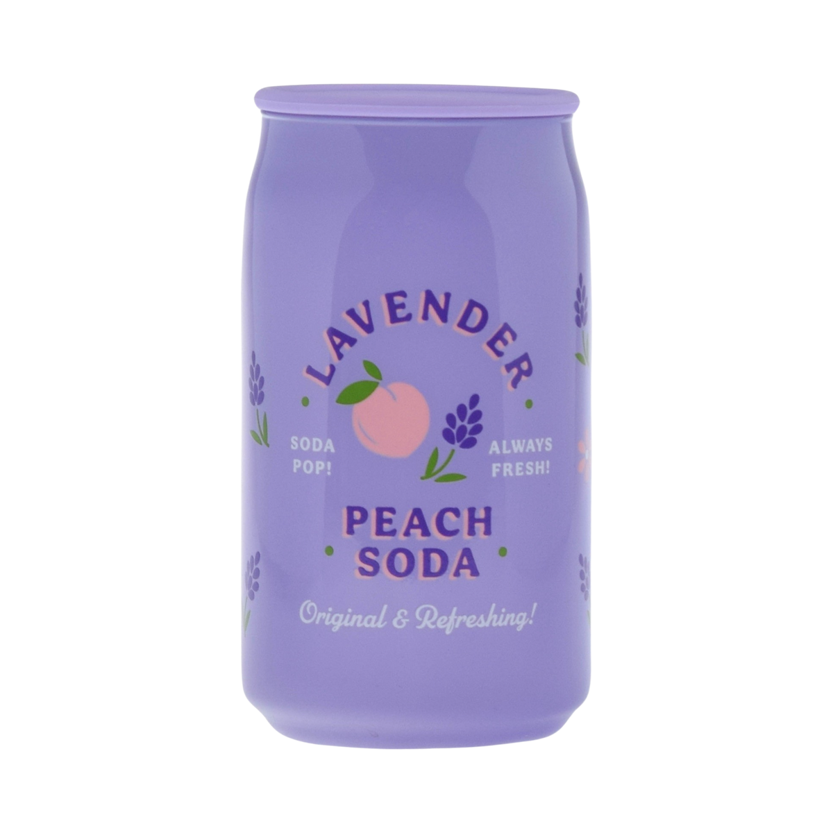 Lavender Peach Soda