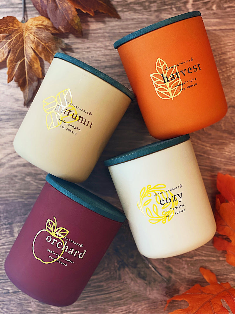 Cozy Vanilla Brulee Candle Single Wick