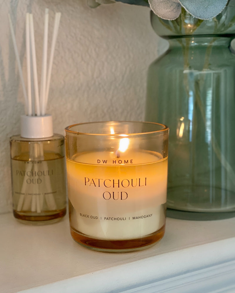 Patchouli Oud Candle Single Wick