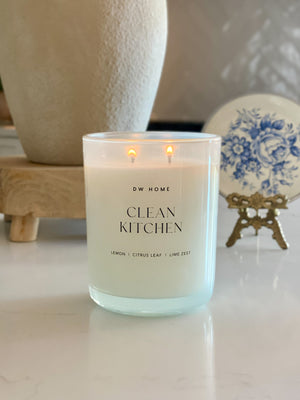 Clean Kitchen Candle Double Wick