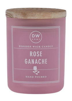 Rose Ganache | Wooden Wick Candle - Mini