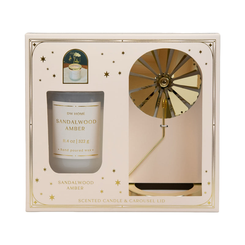 Sandalwood Amber & Carousel Lid | Box Set