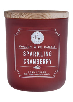 Sparkling Cranberry | WOODEN WICK CANDLE
