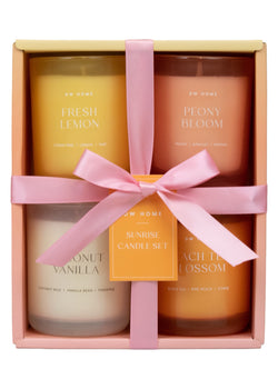 Sunrise Candle Set 4-Pack | Box Set
