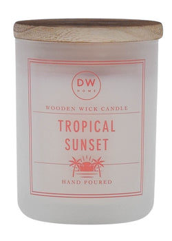 Tropical Sunset | Wooden Wick Candle - Mini