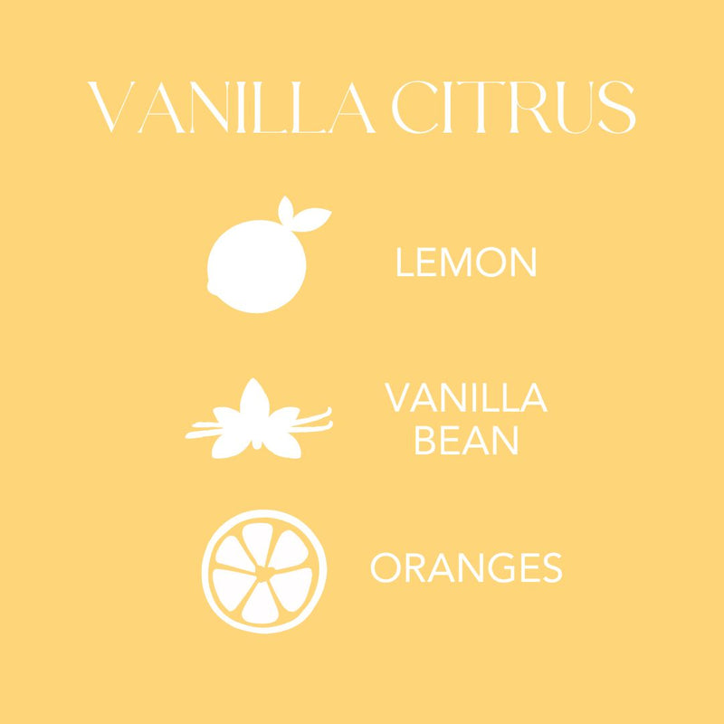 Vanilla Citrus Infographic
