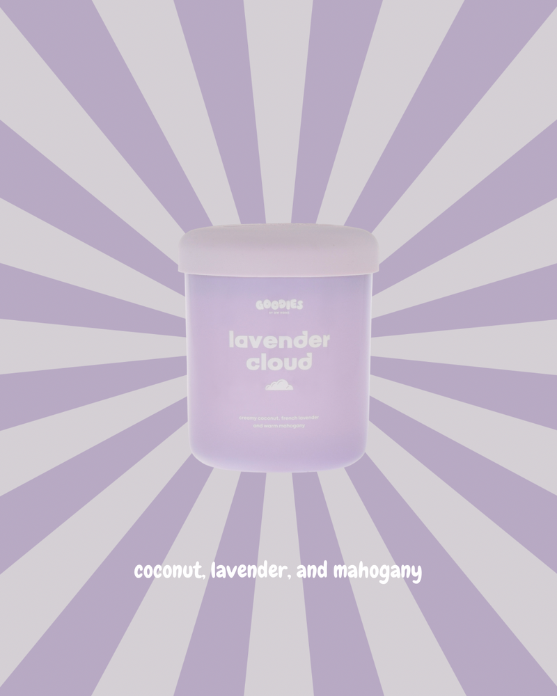 Lavender Cloud Candle Single Wick