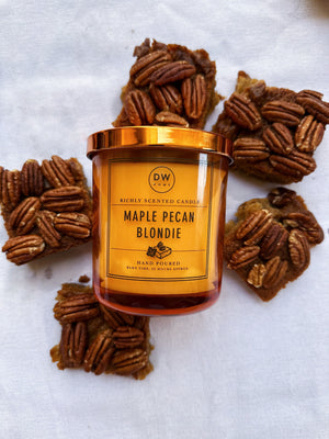 Maple Pecan Blondie Candle Single Wick