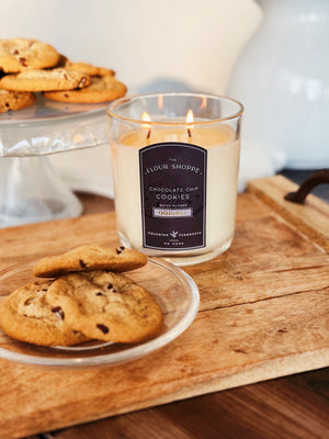 Chocolate Chip Cookies Candle Double Wick