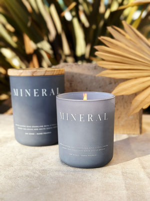 Mineral Candles Single & Double Wick