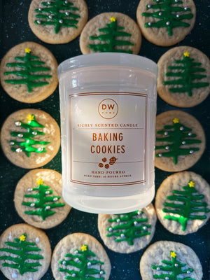 Baking Cookies Candle Double Wick