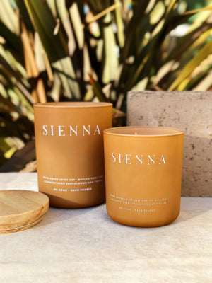 Sienna Candle Single & Double Wick