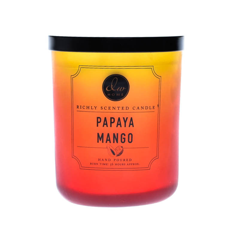 Papaya Mango DW Home Scented Candles DW6203/DW6207/DW6211 DW Home
