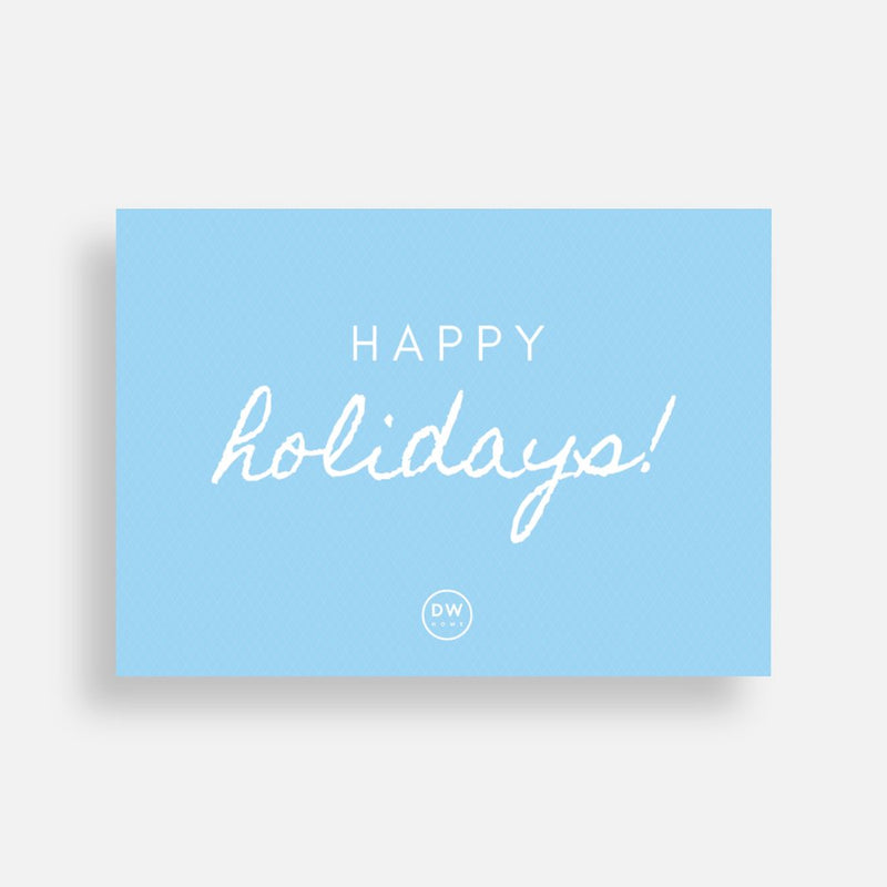 Holiday Card w/ Handwritten Note