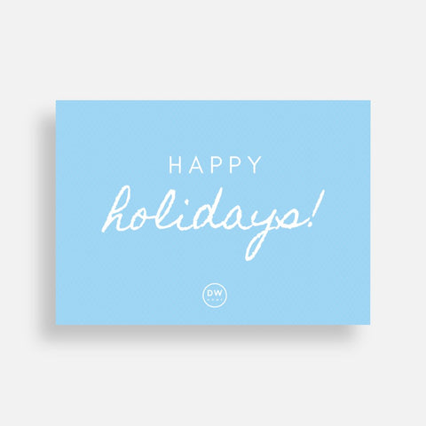 Holiday Card w/ Handwritten Note