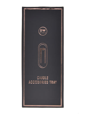 Candle Accessories Tray | Black