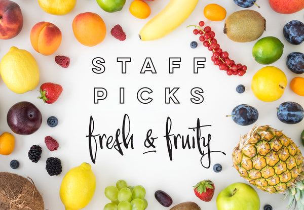 Staff Picks Fresh & Fruity Candle Scents