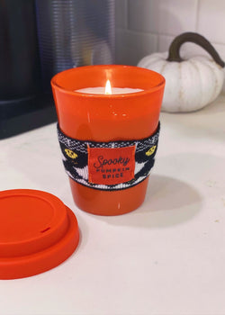 Spooky Pumpkin Spice Candle Single Wick