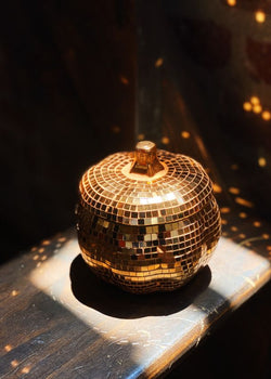 Pumpkin Sparkle Candle Single Wick