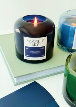 Moonlit Sky Candle Single Wick