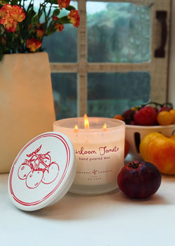 Heirloom Tomato Candle Trple Wick