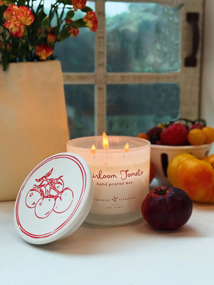 Heirloom Tomato Candle Trple Wick