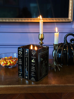 Moonlit Coven | Ceramic Candle Double Wick