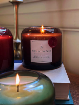 Holiday Brulee Single Wick Candle