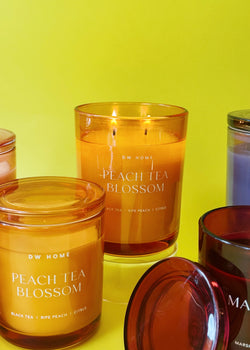 Peach Tea Blossom Candle Double Wick