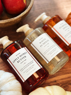 Apple Honey Butter Glass Hand Soap
